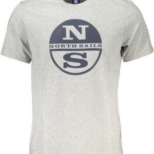 NORTH SAILS HERREN-KURZÄRMELIGES T-SHIRT GRAU