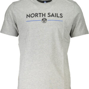 NORTH SAILS HERREN-KURZÄRMELIGES T-SHIRT GRAU