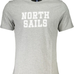 NORTH SAILS HERREN-KURZÄRMELIGES T-SHIRT GRAU