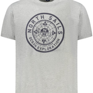 NORTH SAILS KURZARM-T-SHIRT HERREN GRAU