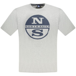 NORTH SAILS KURZARM-T-SHIRT HERREN GRAU
