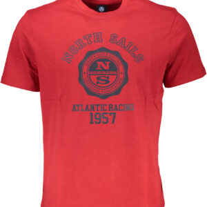 NORTH SAILS HERREN-KURZARM-T-SHIRT ROT