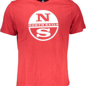 NORTH SAILS HERREN-KURZARM-T-SHIRT ROT