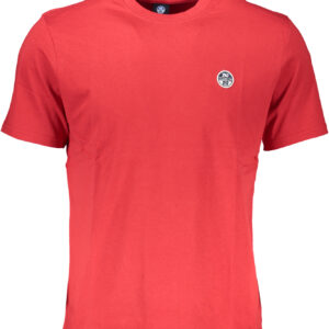 NORTH SAILS HERREN-KURZARM-T-SHIRT ROT