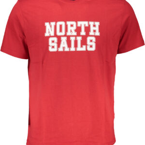 NORTH SAILS HERREN-KURZARM-T-SHIRT ROT