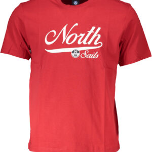 NORTH SAILS HERREN-KURZARM-T-SHIRT ROT