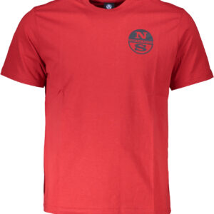 NORTH SAILS HERREN-KURZARM-T-SHIRT ROT