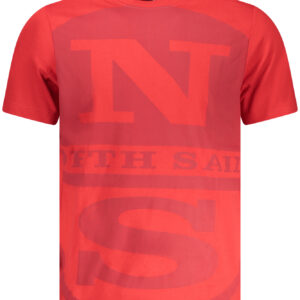NORTH SAILS HERREN-T-SHIRT MIT KURZEN ÄRMELN, ROT