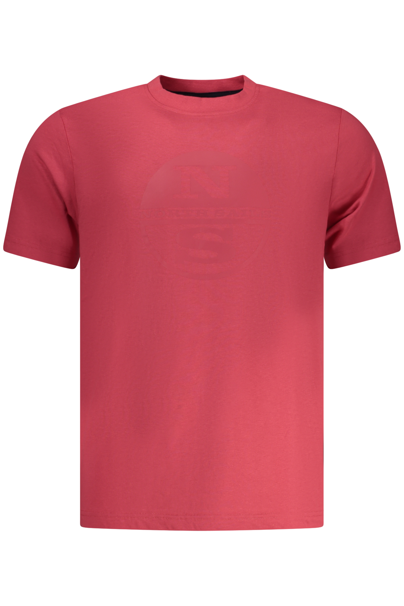 NORTH SAILS HERREN-T-SHIRT MIT KURZEN ÄRMELN, ROT