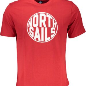 NORTH SAILS HERREN-KURZARM-T-SHIRT ROT