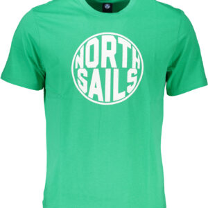 NORTH SAILS GRÜNES KURZÄRMELIGES HERREN-T-SHIRT