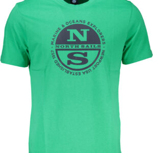 NORTH SAILS GRÜNES KURZÄRMELIGES HERREN-T-SHIRT
