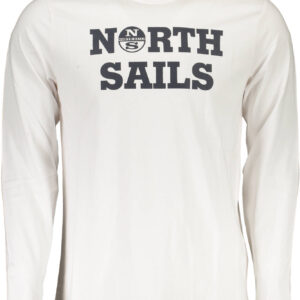 NORTH SAILS LANGARM-T-SHIRT HERREN WEISS