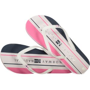NORWAY 1963 DAMEN SLIPPER SCHUHE WEISS