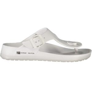 NORWAY 1963 DAMEN SLIPPER SCHUHE WEISS