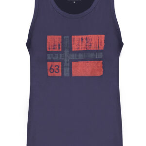 NORWEGEN 1963 BLAUES TANKTOP FÜR HERREN
