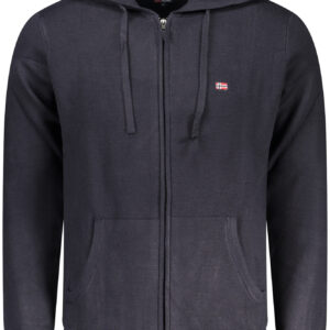 NORWEGEN 1963 HERREN BLAUER STRICKJACKE