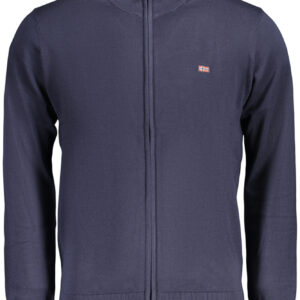 NORWEGEN 1963 HERREN BLAUER STRICKJACKE
