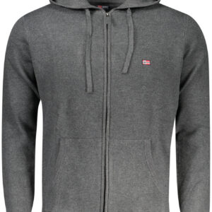 NORWEGEN 1963 GRAUER HERREN-STRICKJACKE