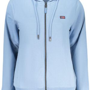 NORWEGEN 1963 DAMEN BLAUES SWEATSHIRT MIT REISSVERSCHLUSS