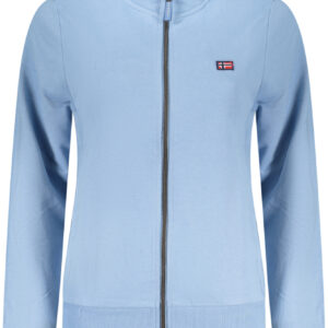 NORWEGEN 1963 DAMEN BLAUES SWEATSHIRT MIT REISSVERSCHLUSS