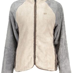 NORWEGEN 1963 BEIGE DAMEN-SWEATSHIRT MIT REISSVERSCHLUSS
