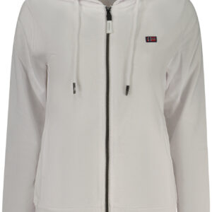 NORWEGEN 1963 WEISSES DAMEN-SWEATSHIRT MIT REISSVERSCHLUSS