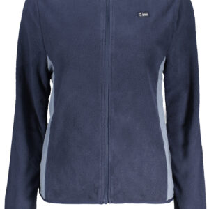 NORWEGEN 1963 BLAUES DAMEN-SWEATSHIRT MIT REISSVERSCHLUSS