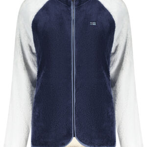 NORWEGEN 1963 BLAUES DAMEN-SWEATSHIRT MIT REISSVERSCHLUSS