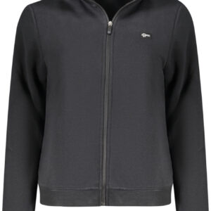 NORWEGEN 1963 SCHWARZES DAMEN-SWEATSHIRT MIT REISSVERSCHLUSS