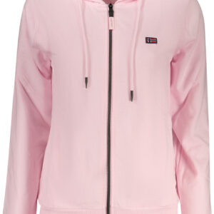 NORWEGEN 1963 DAMEN ROSA REISSVERSCHLUSS-SWEATSHIRT