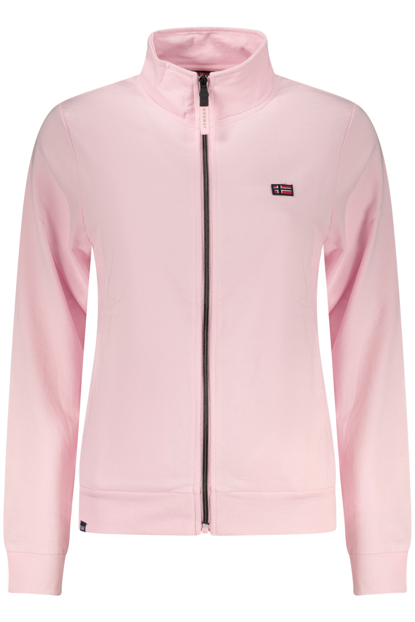 NORWEGEN 1963 DAMEN ROSA REISSVERSCHLUSS-SWEATSHIRT