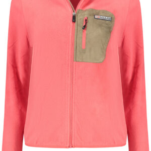 NORWEGEN 1963 ROSA DAMEN-SWEATSHIRT MIT REISSVERSCHLUSS