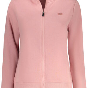 NORWEGEN 1963 ROSA DAMEN-SWEATSHIRT MIT REISSVERSCHLUSS