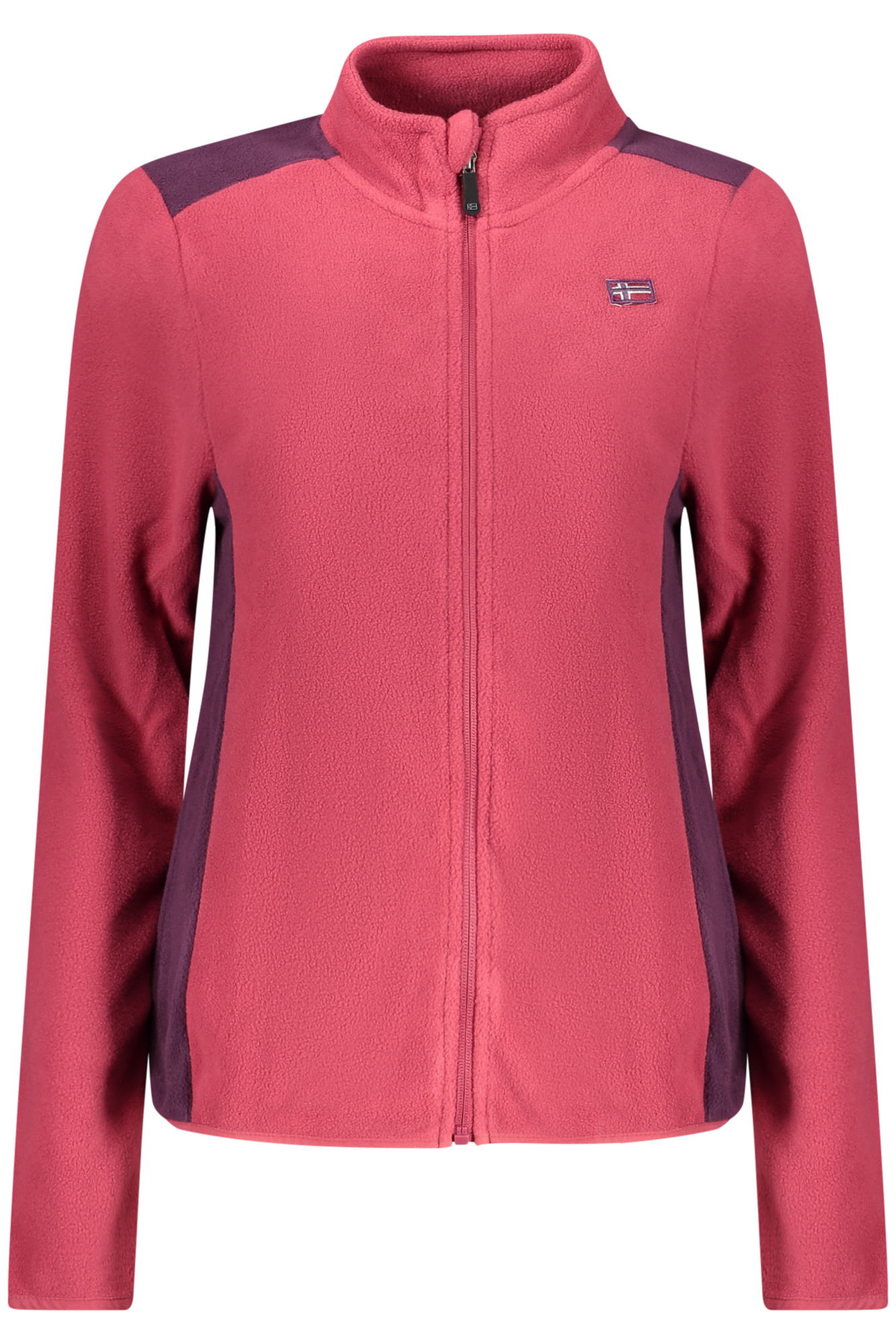 NORWEGEN 1963 ROSA DAMEN-SWEATSHIRT MIT REISSVERSCHLUSS