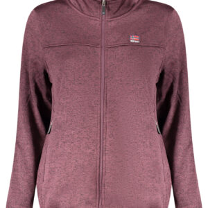 NORWEGEN 1963 LILA DAMEN-SWEATSHIRT MIT REISSVERSCHLUSS