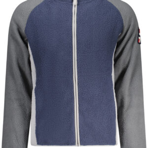 NORWEGEN 1963 HERREN BLAUES SWEATSHIRT MIT REISSVERSCHLUSS