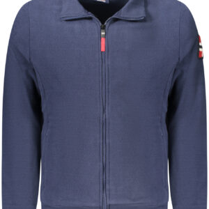 NORWEGEN 1963 HERREN BLAUES SWEATSHIRT MIT REISSVERSCHLUSS