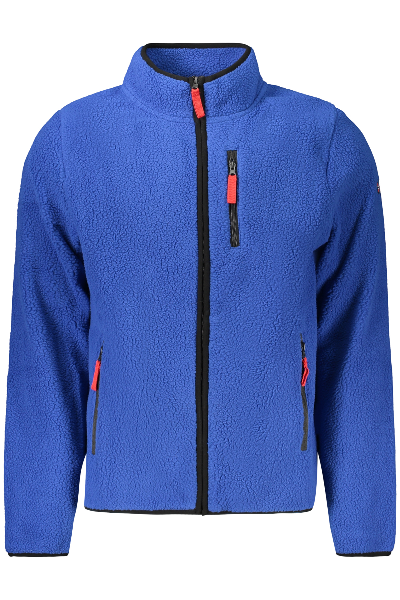 NORWEGEN 1963 HERREN BLAUES REISSVERSCHLUSS-SWEATSHIRT