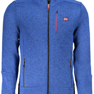 NORWEGEN 1963 BLAUES HERREN-SWEATSHIRT MIT REISSVERSCHLUSS