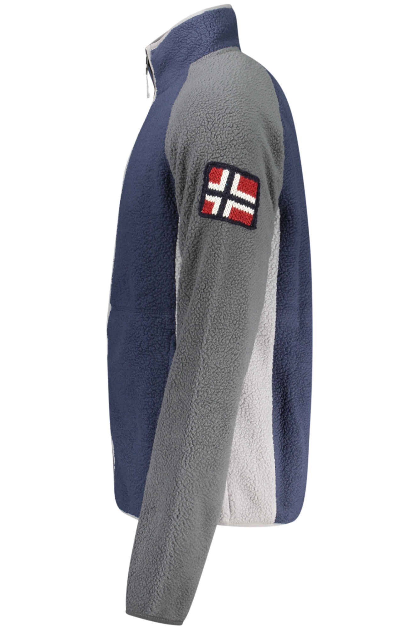 NORWEGEN 1963 HERREN BLAUES SWEATSHIRT MIT REISSVERSCHLUSS – Bild 2