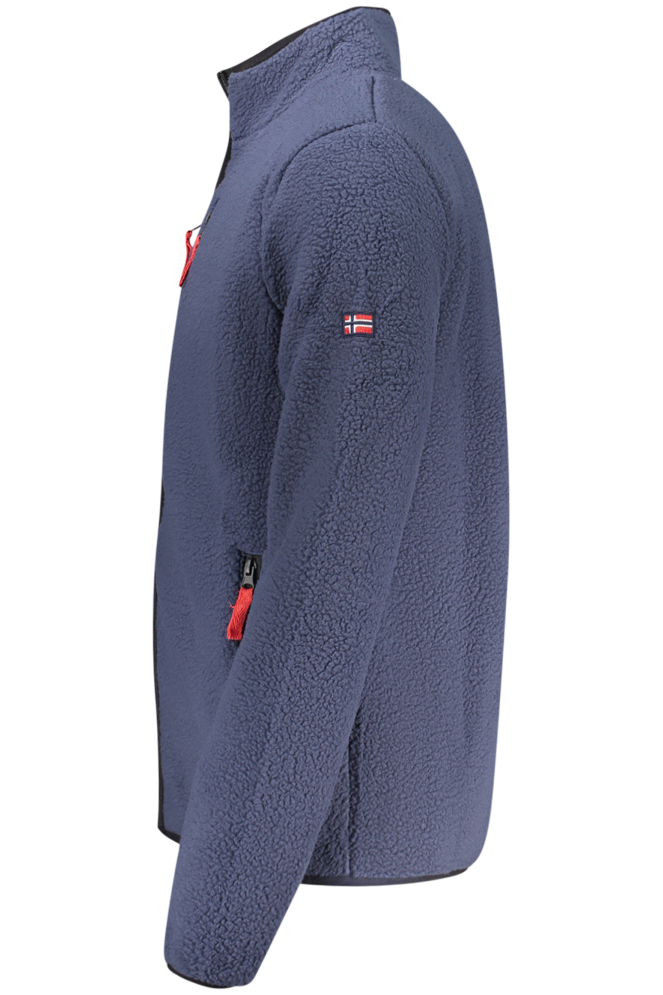NORWEGEN 1963 HERREN BLAUES SWEATSHIRT MIT REISSVERSCHLUSS – Bild 3