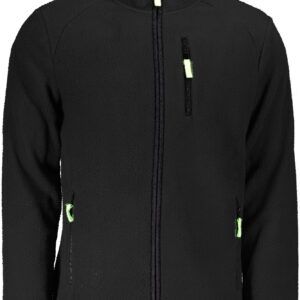 NORWEGEN 1963 SCHWARZES HERREN-SWEATSHIRT MIT REISSVERSCHLUSS