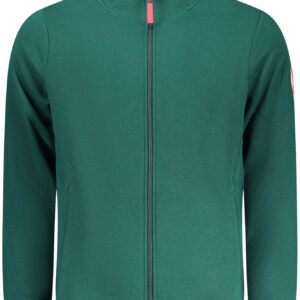 NORWEGEN 1963 HERREN GRÜNES SWEATSHIRT MIT REISSVERSCHLUSS