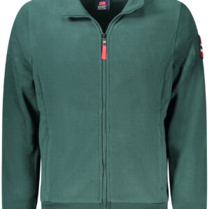 NORWEGEN 1963 HERREN GRÜNES SWEATSHIRT MIT REISSVERSCHLUSS
