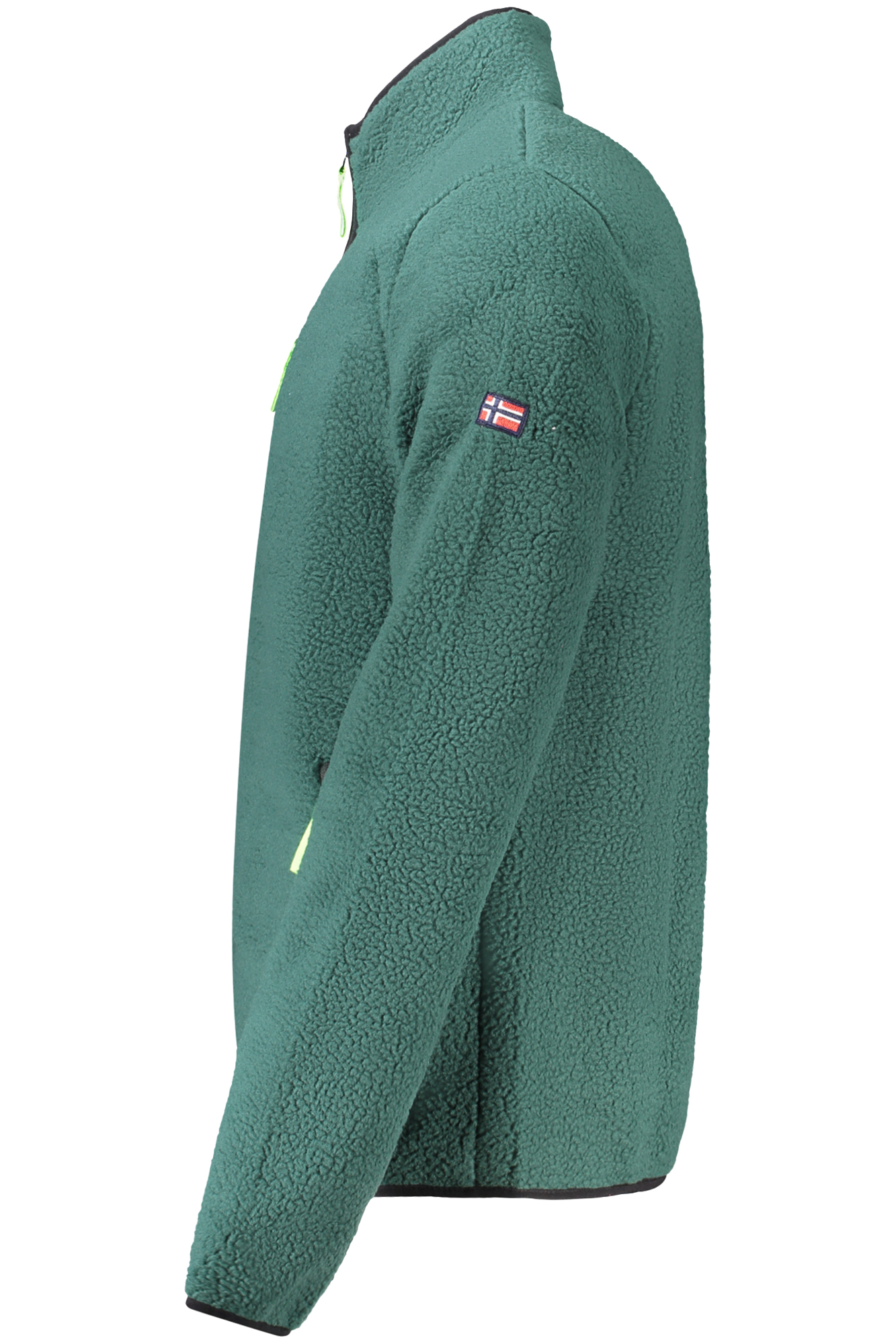 NORWEGEN 1963 HERREN GRÜNES SWEATSHIRT MIT REISSVERSCHLUSS – Bild 3