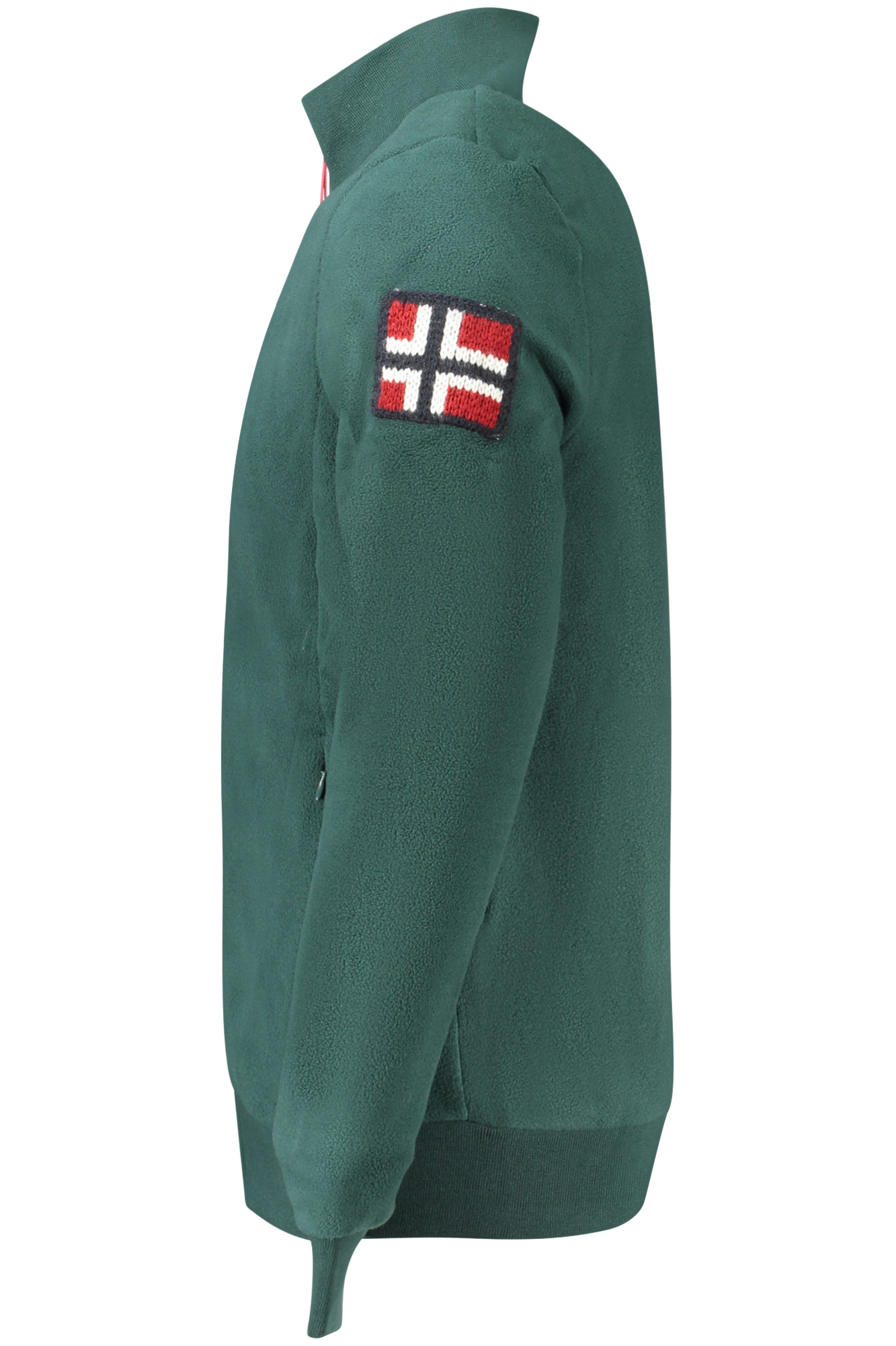 NORWEGEN 1963 HERREN GRÜNES SWEATSHIRT MIT REISSVERSCHLUSS – Bild 3