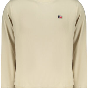 NORWEGEN 1963 HERREN BEIGE REISSVERSCHLUSS-SWEATSHIRT