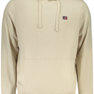 NORWEGEN 1963 HERREN BEIGE REISSVERSCHLUSS-SWEATSHIRT