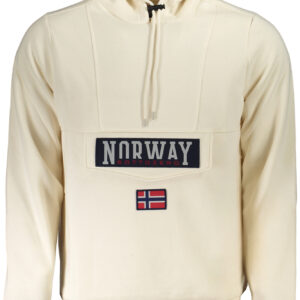 NORWEGEN 1963 BEIGES HERREN-SWEATSHIRT MIT REISSVERSCHLUSS